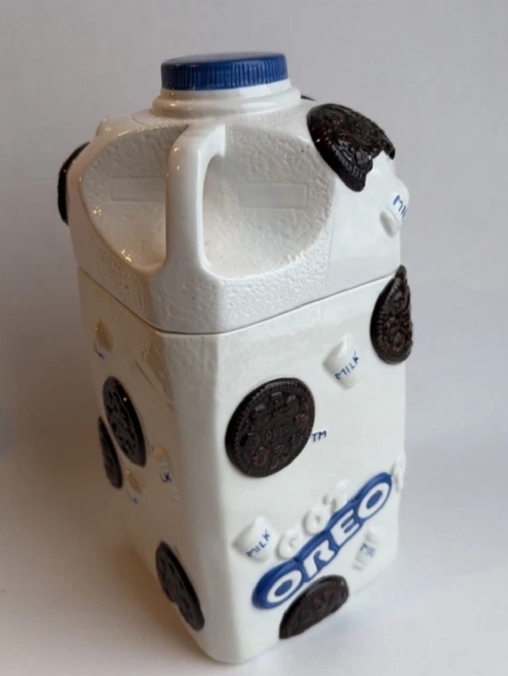Vintage "Nabisco" Oreo  Milk Jug Cookie Jar